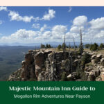 Majestic Mountain Inn affordable hotel near Mogollon Rim Payson AZ with jacuzzi fireplace suites and pet friendly rooms